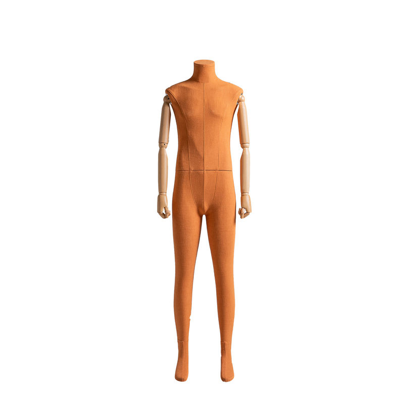 Hombre sin cabeza electroplacado Muñeco de cuerpo completo de pie vertical Varios colores