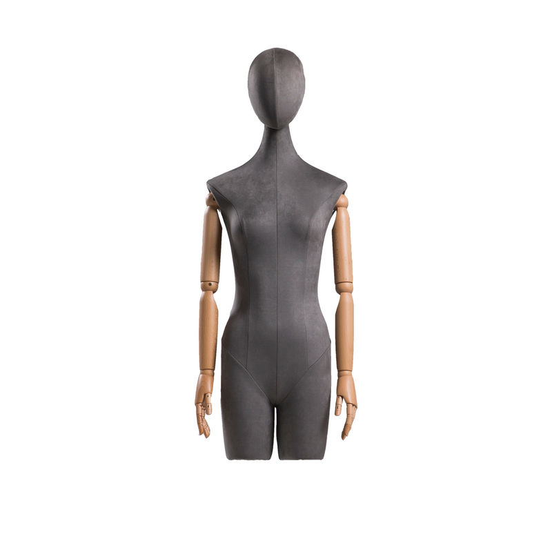 Multicolor, medio cuerpo, maniquí femenino, cintura de 63 cm.
