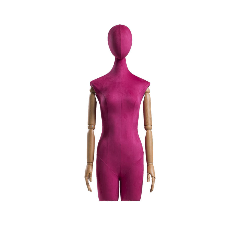 Multicolor, medio cuerpo, maniquí femenino, cintura de 63 cm.