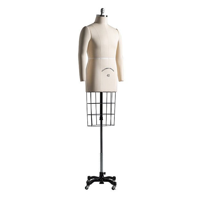 Tailors ajustable forma de vestido maniquí soporte con jaula Dumb Europa tamaño